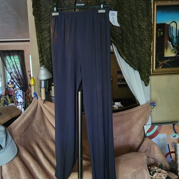 New 3 Piece Shimmery Long Sheer Scalloped Lace Jacket,  Lace TankTop & Pants Sz8 - Picture 13 of 16